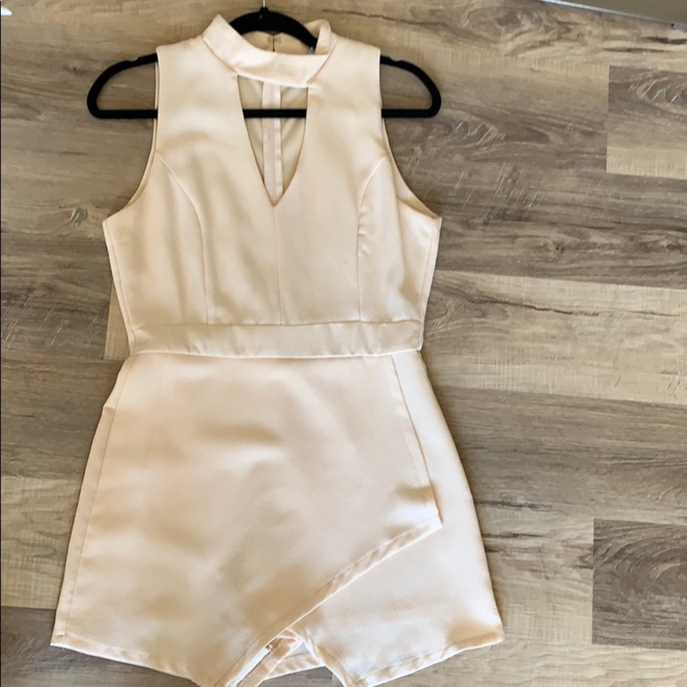 Cream Romper